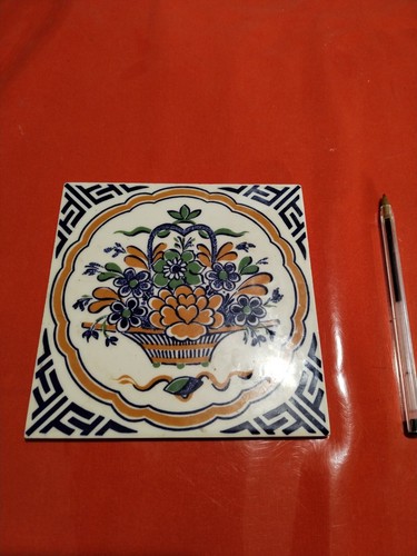 Ancien carreau faience gien - ancien,