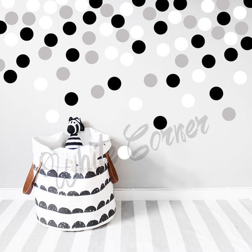 Polka dot wall - polka,