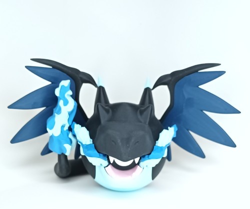 Dracaufeu 0006 pokéball 3d - pokéball,