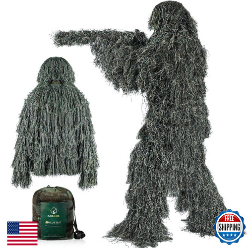 Kalkal camo ghillie suit - kalkal, 3d