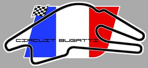 Sticker circuit bugatti - circuit,