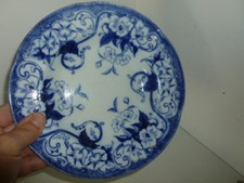 JOLIE ASSIETTE CREUSE  CREIL MONTEREAU MODELE FLORA   