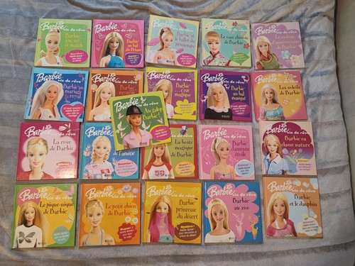 Livres lot série barbie - lot,