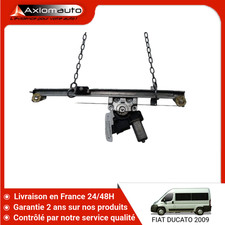 🇫🇷 MECANISME+MOTEUR LEVE-GLACE AVANT DROIT FIAT DUCATO 11 M1A TOLE 2002-