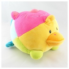 Doudou balle chat grenouille canard vache avec bruitage Babysun - 6867