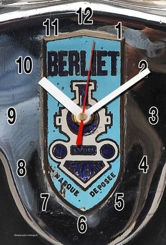 Horloge murale logo ancien - horloge,
