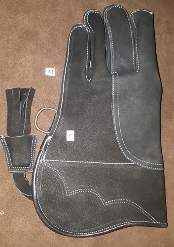 Neuf fauconnerie gant - neuf, nubuck