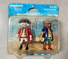 PLAYMOBIL Duo Pack 9446 Pirate Soldat Anglais Trésor OVP COLLECTOR VINTAGE RARE