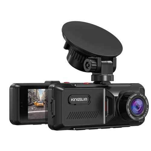 Dual dashcam gps - dashcam, front