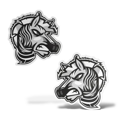 Autocollants zebra - autocollants,