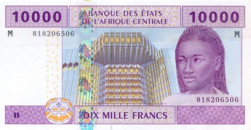 000 francs 2002 - 10,000,