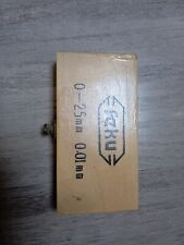 Micromètre Palmer de précision 0,01mm 0-25mm avec coffret + clé de réglage