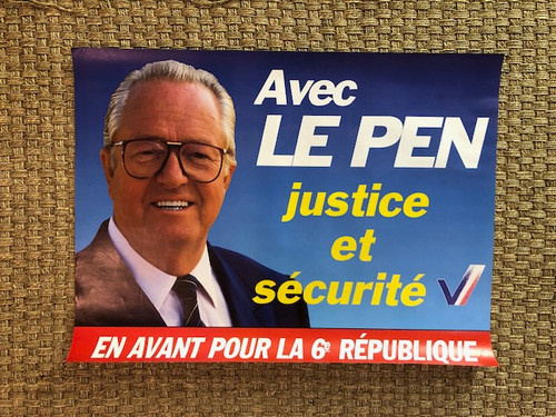 Affiche front national - affiche,
