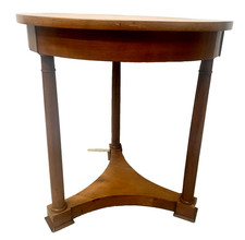 Guéridon rond de style Empire en merisier XIX siècle