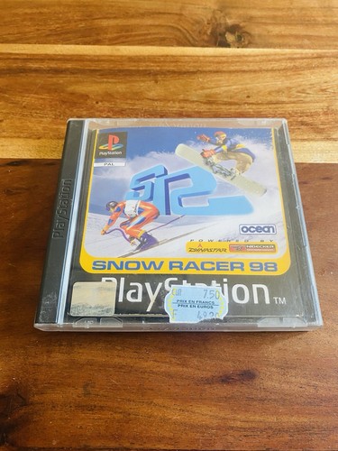 Snow racer playstation 1 - snow,