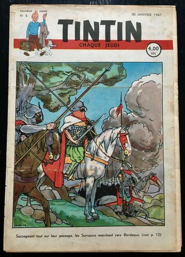 Journal tintin belge - n°5,