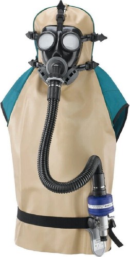 Masque ventilé pour - pour, sablage