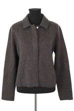 Veste en laine grise Claudie