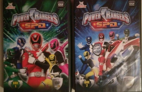 Power rangers spd - rangers, boîte