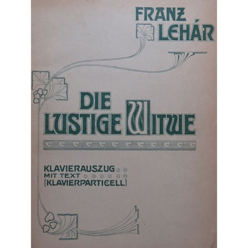 Lehár franz die - franz, witwe