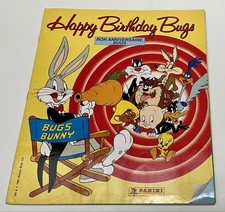 Happy Birthday BUGS BUNNY - Album PANINI Complet - TBE - 1990