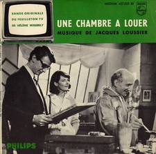 TV OST UNE CHAMBRE A LOUER JACQUES LOUSSIER FRENCH ORIG EP