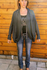 luxueux cardigan bleu pétrole HIGH USE taille M   NEUVE ÉTIQUETTE 