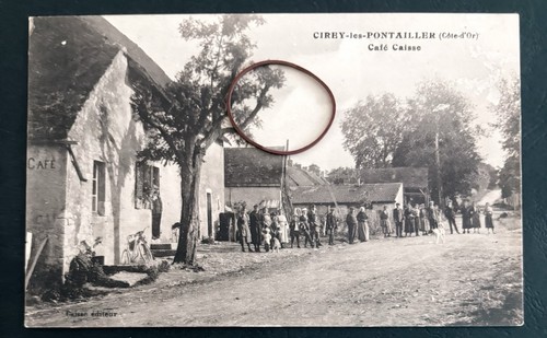 Cpa côte cirey - d’or,