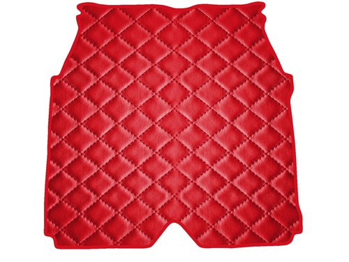 Cuir éco tapis coffre rouge - tapis,