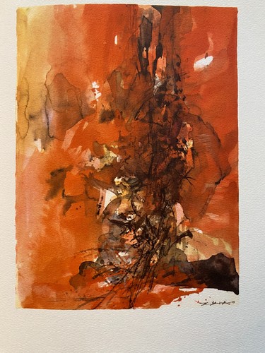 Zao wou gravure - :, signée