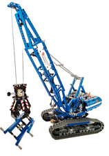 LEGO Technic 42042 Pelle À Câbles 100 % Complet Inclus Moteur Power Functions !