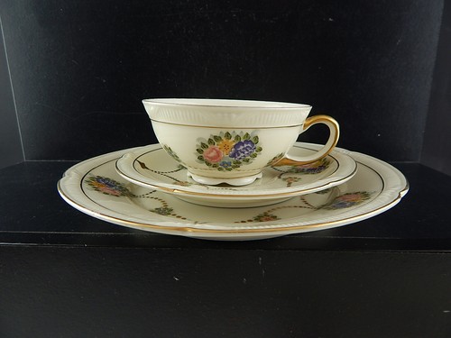 Précieux rare antique trio - rare,