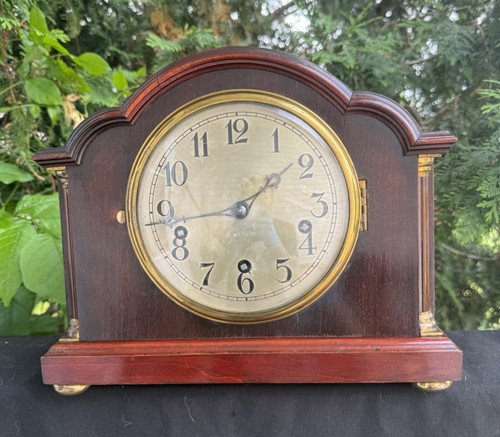Circa 1915 standing - standing, clock