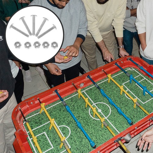 Silver foosball table - silver,