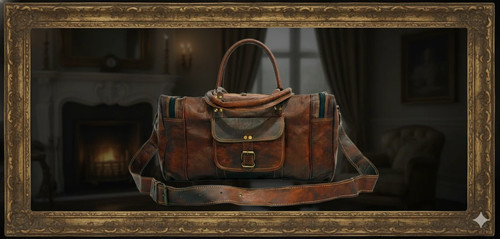 Sac cuir gym - 16,