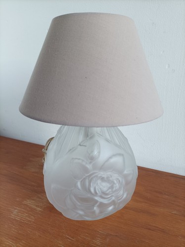 Pied lampe verre - lampe, en