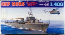 Aga 2402 - Bateau Orp Mors Drageur de Mines Marine Polonaise WW2 1/400 Neuf Boit