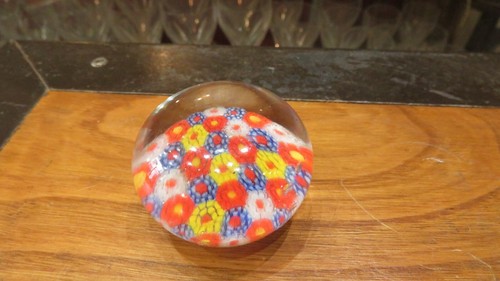 Ancienne boule sulfure presse - boule,