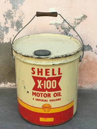 Vintage ancien bidon huile - bidon, d'huile