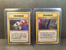 Pokémon Trainer Banned Slot Machine Arcade Game & Energy Charge Neo Genesis JAP