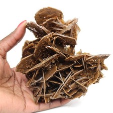 Barytine brune cristallisée