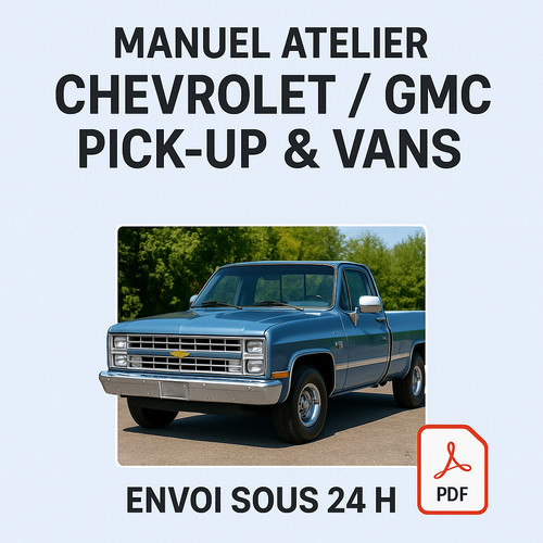 Manuel atelier chevrolet - manuel,