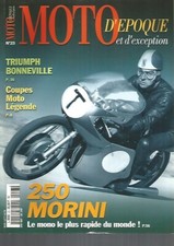 MOTO D'EPOQUE N°23 250 MORINI / TRIUMPH BONNEVILLE / 125 HUSQVARNA / M. HAILWOOD