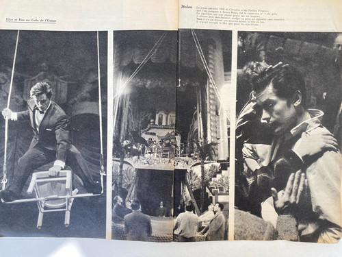 Clipping vintage noir - &, blanc