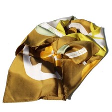 Foulard soie imprimé - soie,