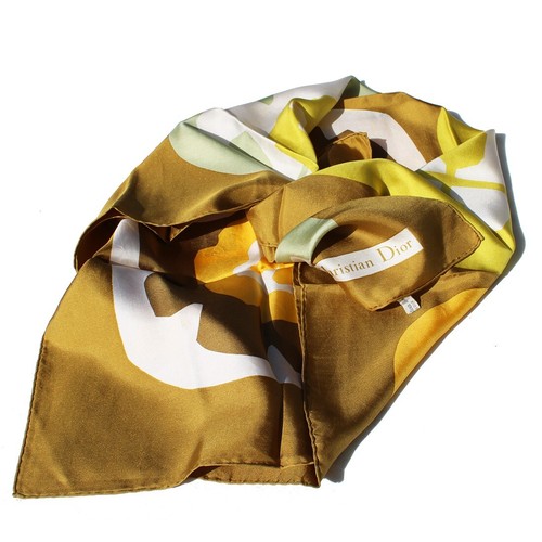 Foulard soie imprimé - foulard,