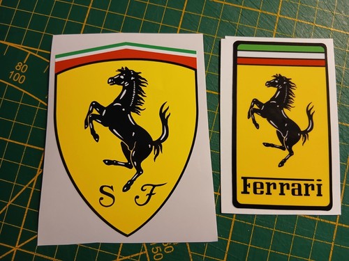 Autocollant aimant ferrari - autocollant,