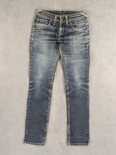 Jean Slim Taille Basse Levi's Skateboarding 571 W28 L32 Bleu Stonewash Zip Fly