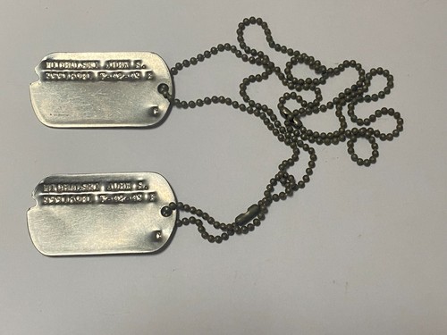 Ww2 army dog tag - ww2,