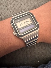 Montres vintage casio ws-83 solaire 80s